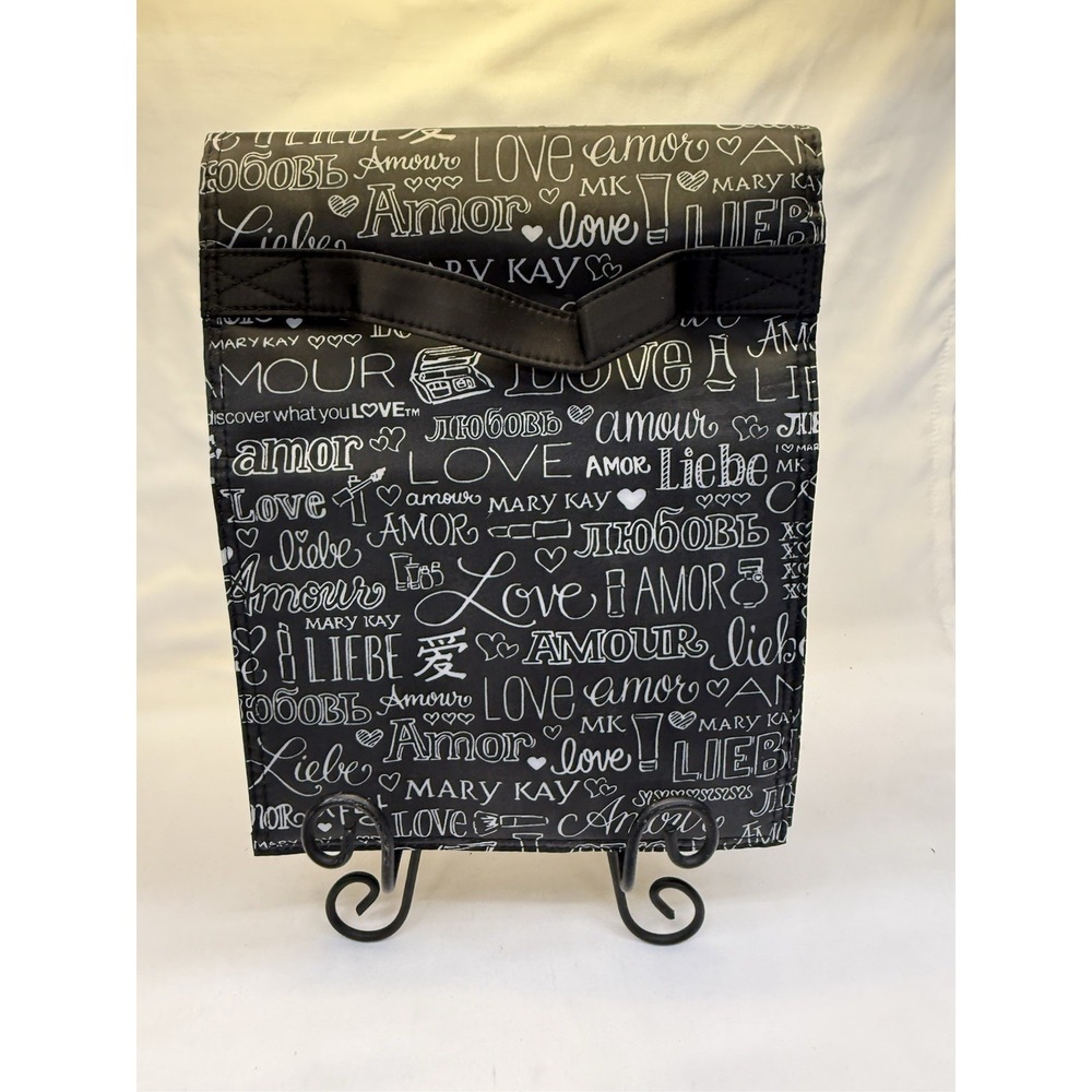 Mary Kay Travel Roll Up Bag Organizer~Love Amor~Hanging~W/4 Removable Pouch